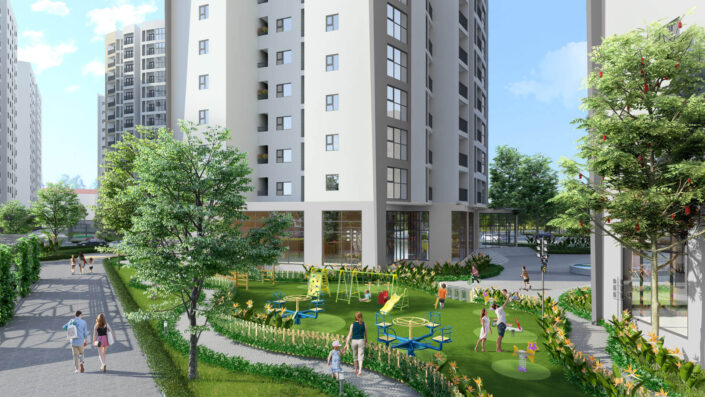 Khu vực tiện ích Le Grand Jardin